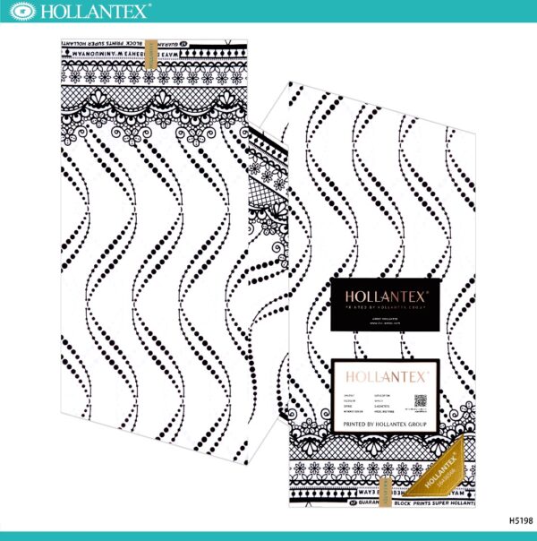 Hollantex Black And White -Afriq Fabrics - Image 21