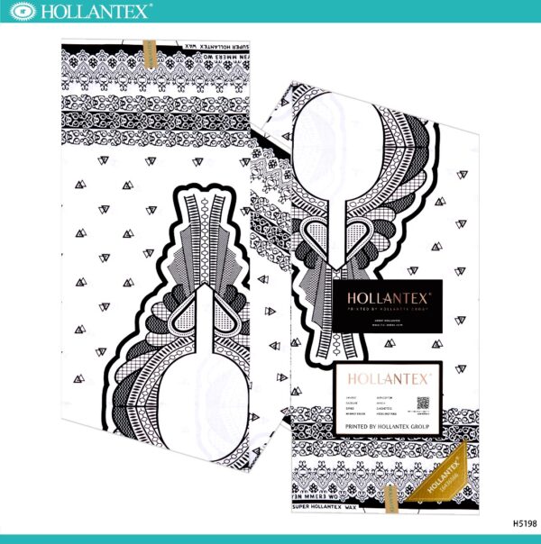 Hollantex Black And White -Afriq Fabrics - Image 22
