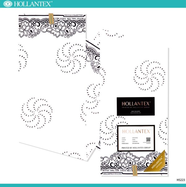 Hollantex Black And White -Afriq Fabrics - Image 11