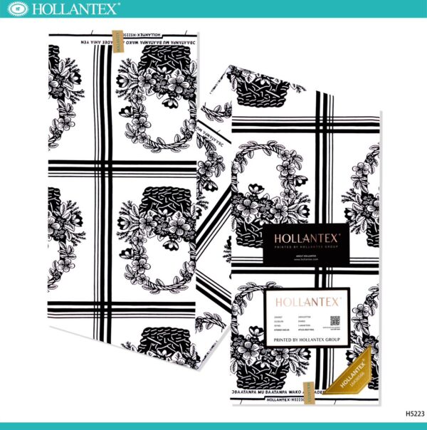 Hollantex Black And White -Afriq Fabrics - Image 12