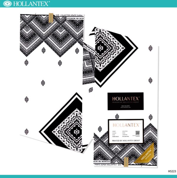 Hollantex Black And White -Afriq Fabrics - Image 13
