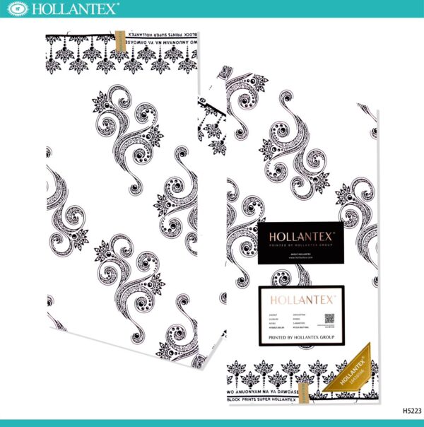 Hollantex Black And White -Afriq Fabrics - Image 9
