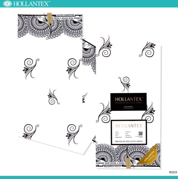 Hollantex Black And White -Afriq Fabrics - Image 8