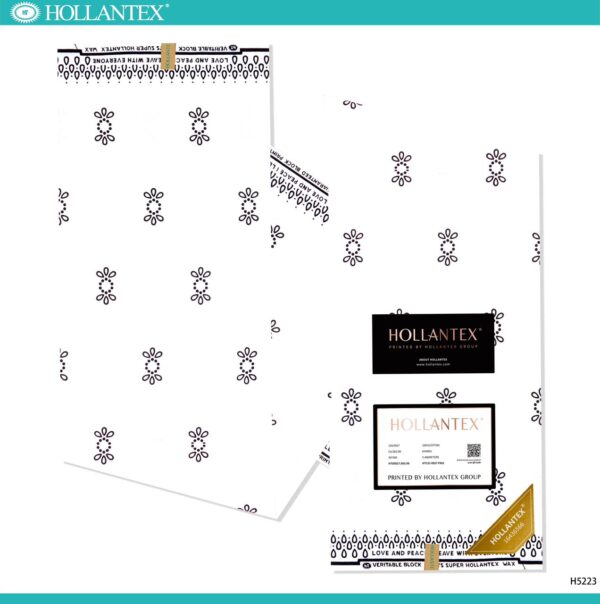 Hollantex Black And White -Afriq Fabrics - Image 3